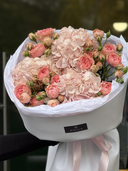 Авторский букет цветов №185