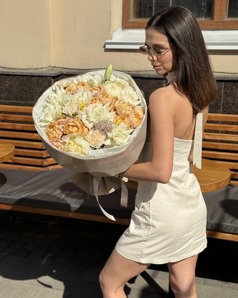 Авторский букет цветов №123