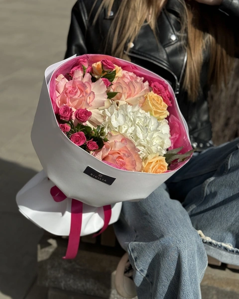 Авторский букет цветов №109