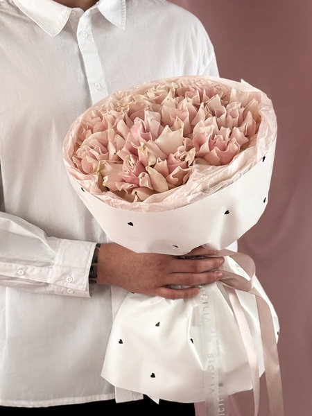 Монобукет из эквадорских роз №246