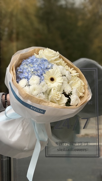 Авторский букет цветов №206