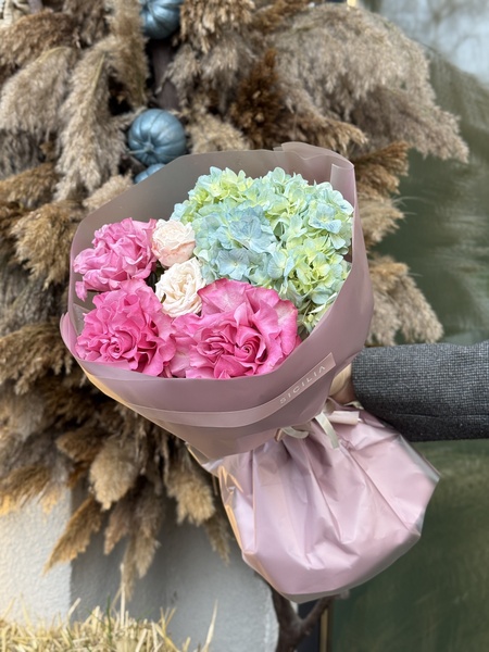 Авторский букет цветов №209