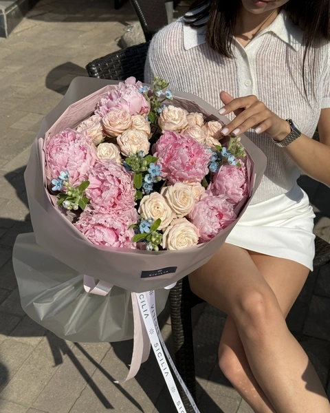 Авторский букет цветов №132