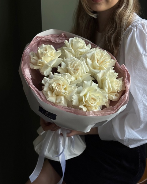 Монобукет из эквадорских роз №166