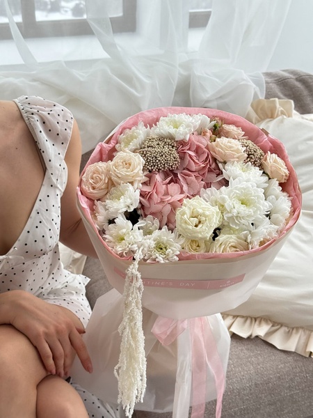 Авторский букет цветов №263