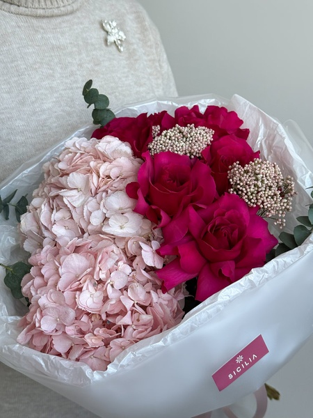 Авторский букет цветов №219